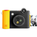 KODAK Smile+ Wireless Digital Instant Print Camera with Effect-Changing Lens, 2X3” Sticky-Backed Photo Prints, and Zink Printing Technology, Compatible with Ios and Android Devices