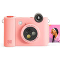 KODAK Smile+ Wireless Digital Instant Print Camera with Effect-Changing Lens, 2X3” Sticky-Backed Photo Prints, and Zink Printing Technology, Compatible with Ios and Android Devices